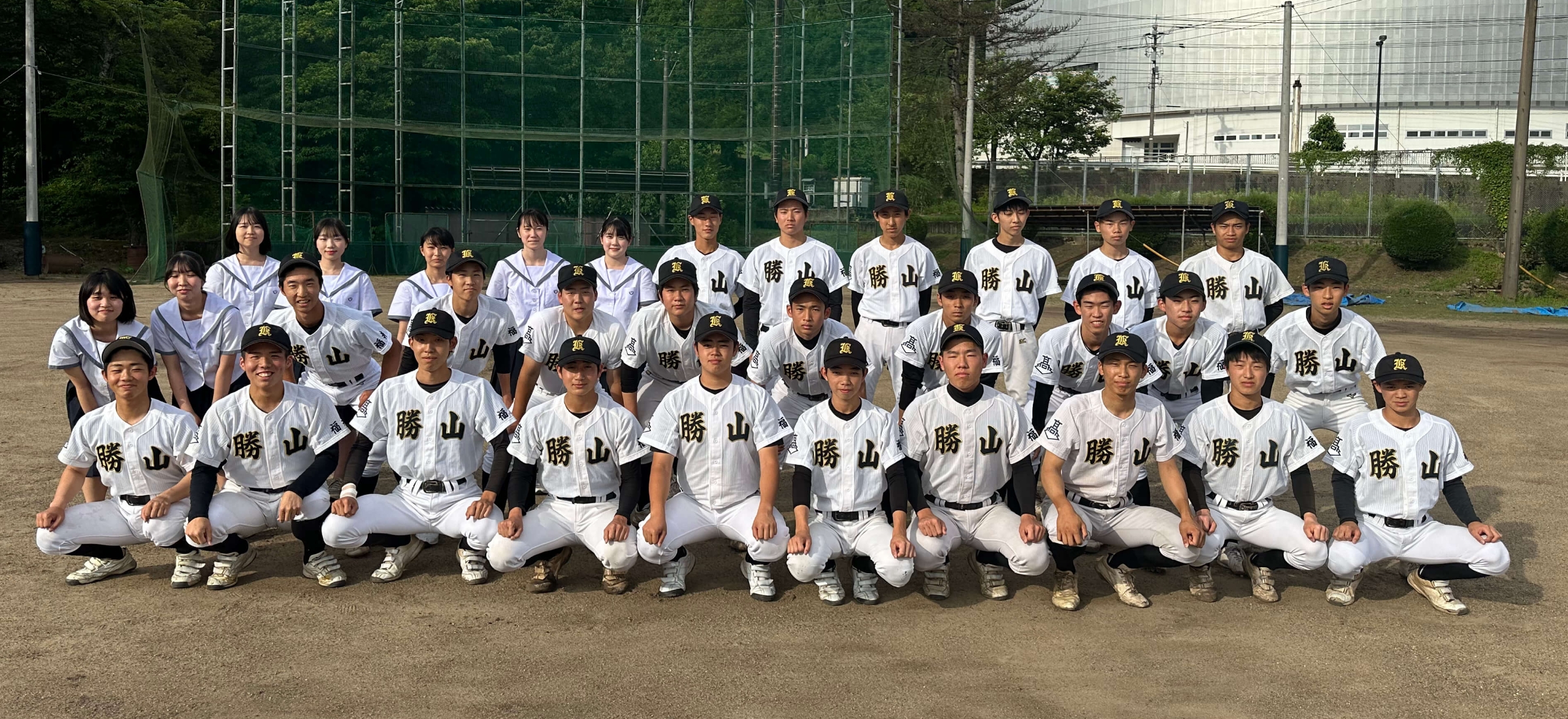 福井県立勝山高等学校集合写真