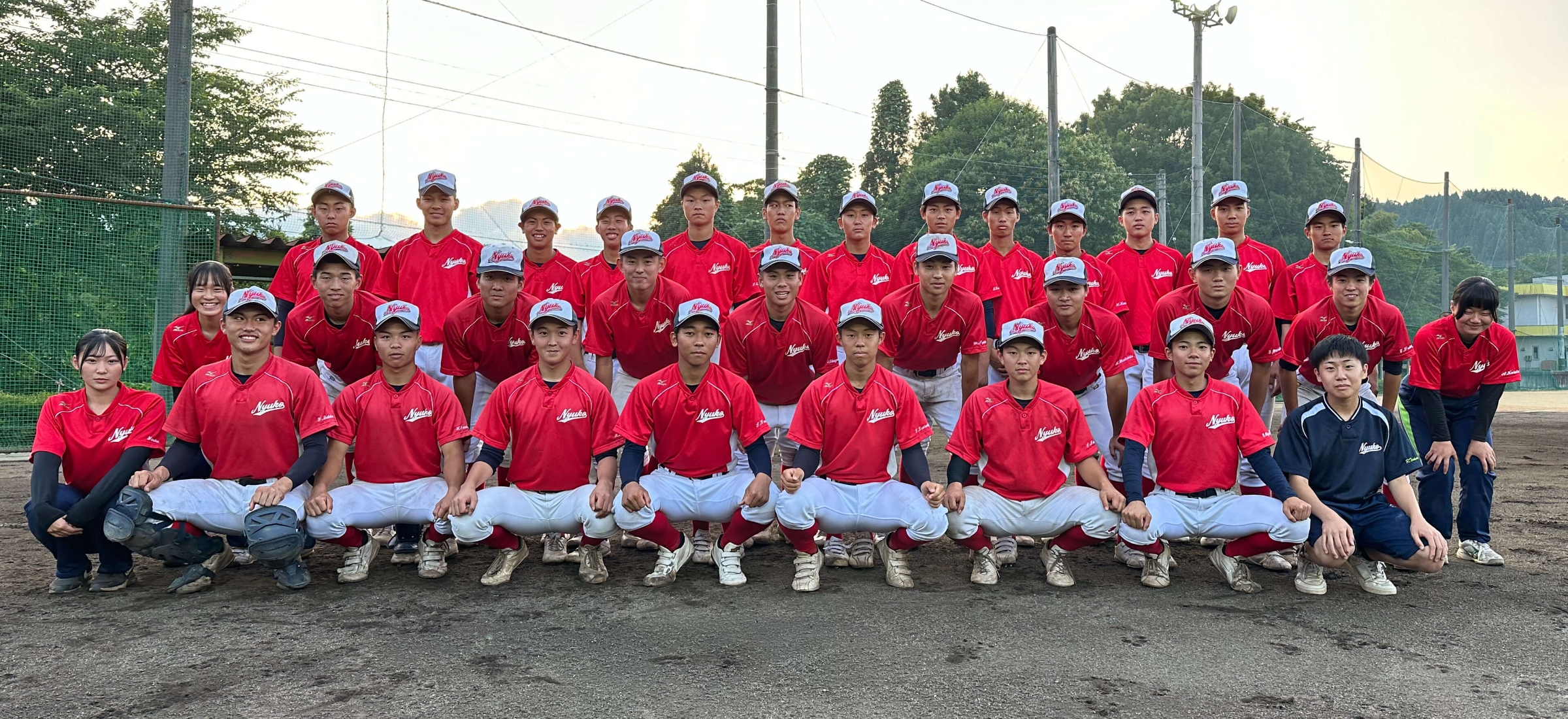 福井県立丹生高等学校集合写真